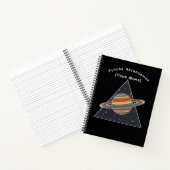 Future Astronomer Saturn - Personalized Notebook Notizblock (Innenseite)