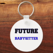 Future Babysitter Schlüsselanhänger (Vorderseite)