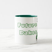 Future Baker Zweifarbige Tasse (Mittel)