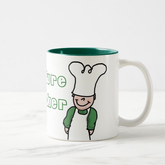 Future Baker Zweifarbige Tasse (Rechts)