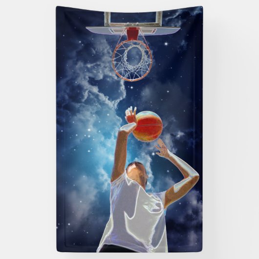 Future Basketball All Star Banner (Vertikal)