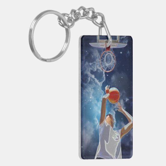 Future Basketball All-Star Drawstring Bag Schlüsselanhänger (Vorderseite links)