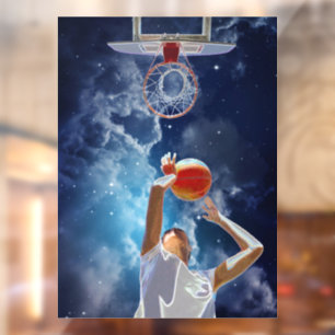 Future Basketball All Star Fensteraufkleber
