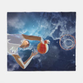 Future Basketball All Star Fleecedecke (Vorderseite (Horizontal))