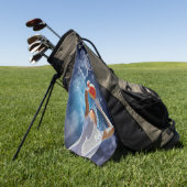 Future Basketball All Star Golfhandtuch (Gras)
