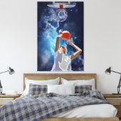 Future Basketball All Star Leinwanddruck (Insitu (Schlafzimmer))