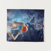 Future Basketball All Star Wandteppich (Vorderseite (Horizontal))