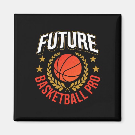 Future Basketball Pro Coach Match Team Player Magnet (Vorne)