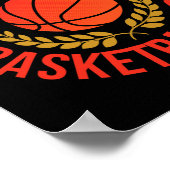 Future Basketball Pro Coach Match Team Player Poster (Ecke)