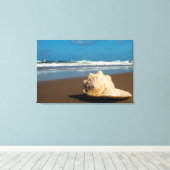 Future Beach Leinwanddruck (Insitu (Holzboden))