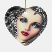 Future Beauty Keramikornament (Hinten)