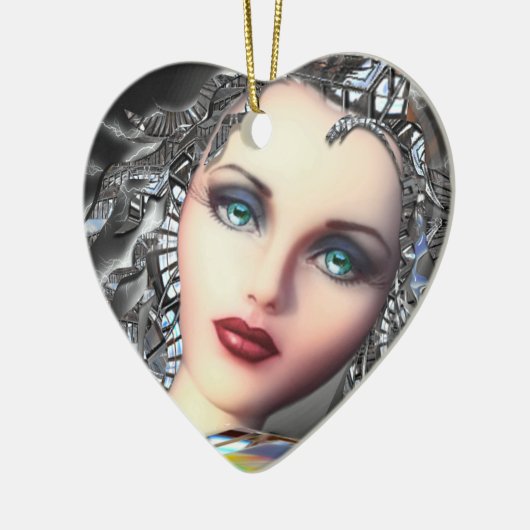 Future Beauty Keramikornament (Links)