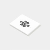 Future best selling author post-it klebezettel (angewinkelt)