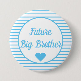 Future Big Brother Baby Showknopf Button