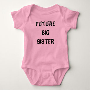 Future Big Sister Baby Strampler
