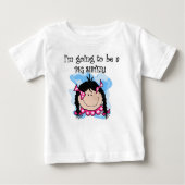 Future Big Sister Baby T-shirt (Vorderseite)