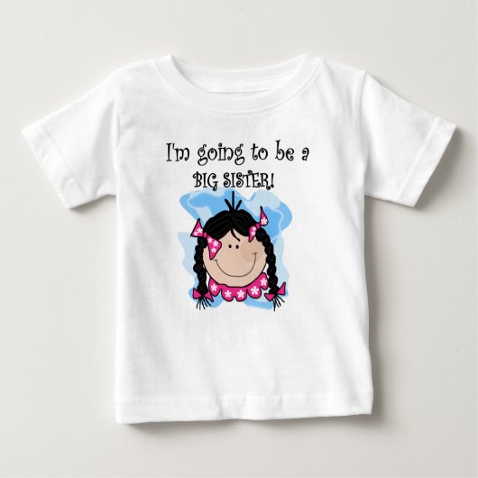 Future Big Sister Baby T-shirt (Vorderseite)