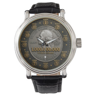 Future Billionaire Mindset Millionaire Armbanduhr