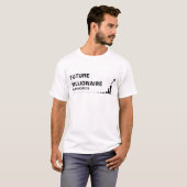 Future Billionaire Mindset - Motivierend Design T-Shirt (Vorne ganz)