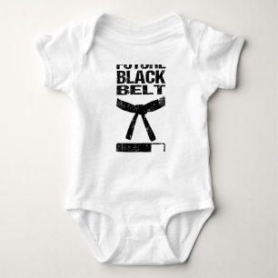 Future Black Belt loading for Martial Arts Kids Baby Strampler