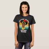 Future Black History Maker Juneteenth Hbcu Afro Gi T-Shirt (Vorne ganz)