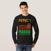 Future Black History Maker Proud African American  T-Shirt (Vorne ganz)