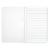 Future Black Status 100 List Journal Taschennotizbuch (Innenseite Vorne)