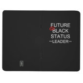 Future Black Status 100 List Journal Taschennotizbuch (Vorderseite)