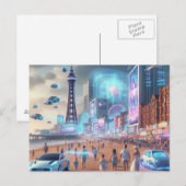 Future Blackpool Postcard Postkarte (Vorne/Hinten)