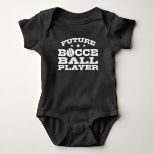 Future Bocce Ball Player Baby Bodysuit Strampler