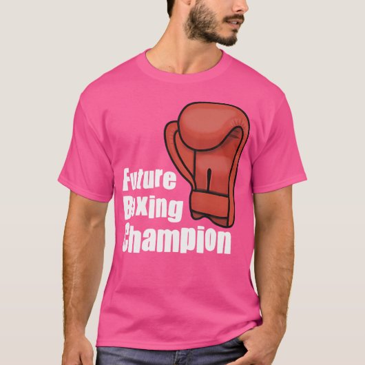 Future Boxing Champion Boxer T-Shirt (Vorderseite)