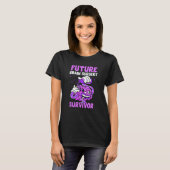 Future Brain Surgery Survivor Tumor Patient Aneury T-Shirt (Vorne ganz)