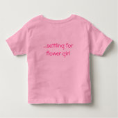 Future Bride Flower Girl T - Shirt (Rückseite)