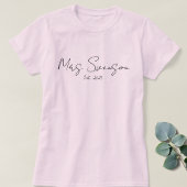 Future Bride Individuelle Name Bachelorette T-Shirt