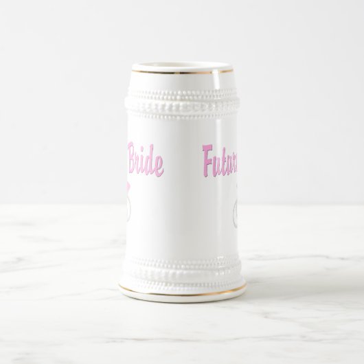 Future Bride Stein Bierglas (Mittel)
