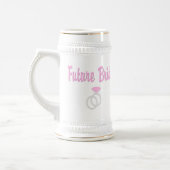 Future Bride Stein Bierglas (Links)