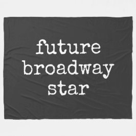 Future Broadway Star Inspirierend Schauspieler Des Fleecedecke