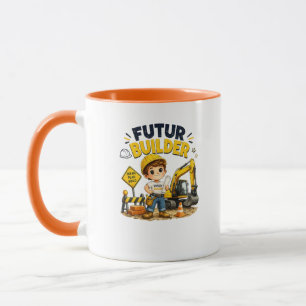 Future Builder Süße Baustellen-Kinder-Tasse Tasse