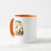 Future Builder Süße Baustellen-Kinder-Tasse Tasse (Vorderseite Links)