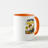 Future Builder Süße Baustellen-Kinder-Tasse Tasse (VorderseiteRechts)
