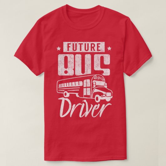 Future Bus Driver 3 T-Shirt (Design vorne)