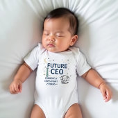 "Future CEO" Niedlich & Funny Baby Bodysuit Baby Strampler