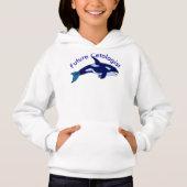Future Cetologist Killer Whale Hoodie (Vorderseite)
