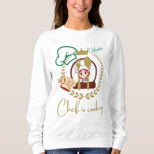Future Chef Vibes–Kochdesign für Schulfutterliebha Sweatshirt (Vorderseite)