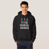 Future Chemical Engineer Engineering Kids Children Hoodie (Vorne ganz)