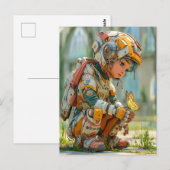 Future Child Postkarte (Vorne/Hinten)