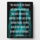 Future Chiropractic Futuristic Fotoplatte (Vorderseite)