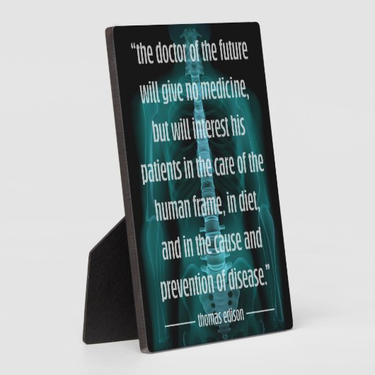 Future Chiropractic Futuristic Fotoplatte (Seite)