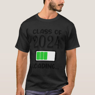 Future Class of 2024 Countdown to Abschluss Schoo T-Shirt