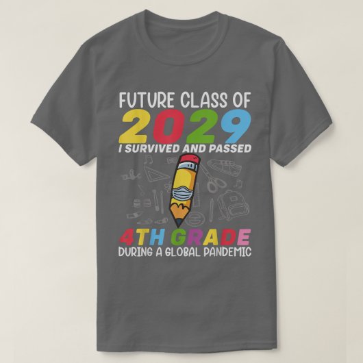 Future Class of 2029 I School Abschluss I T-Shirt (Design vorne)